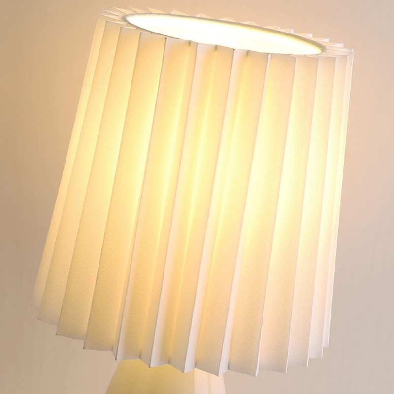 Modern Pleated Cute Table Lamp For Night Light K12
