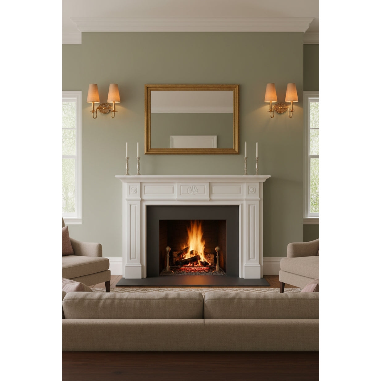 Demeter Double Sconce D594
