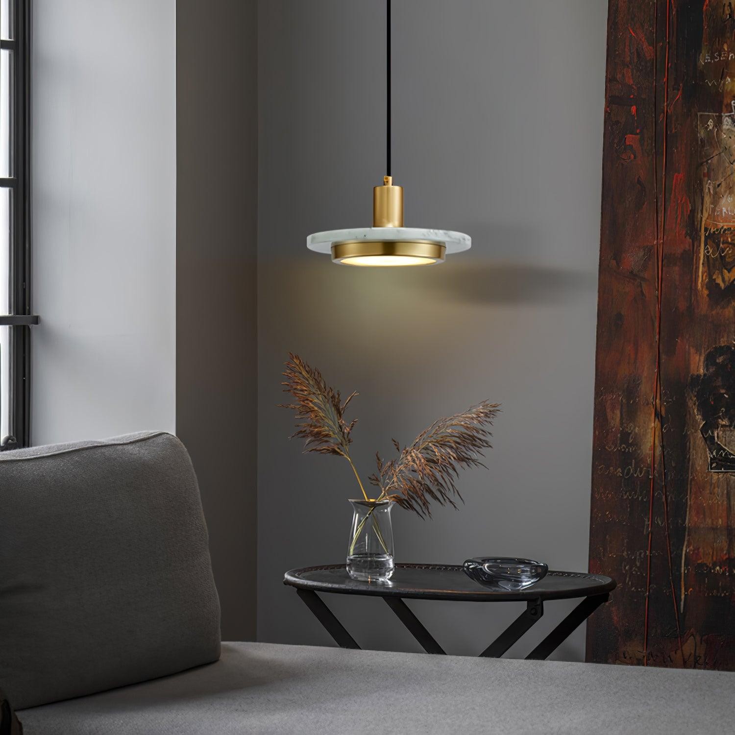 Double Circle Pendant Light K357
