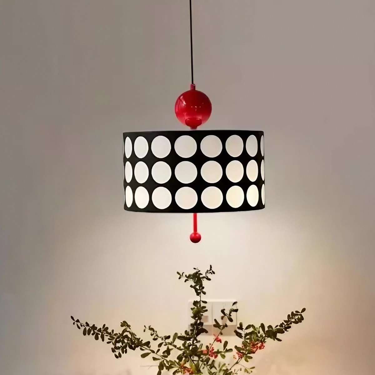 Dotrelia Lattice Pendant Lamp - Elegant Lighting for Living Room and Dining Area K356