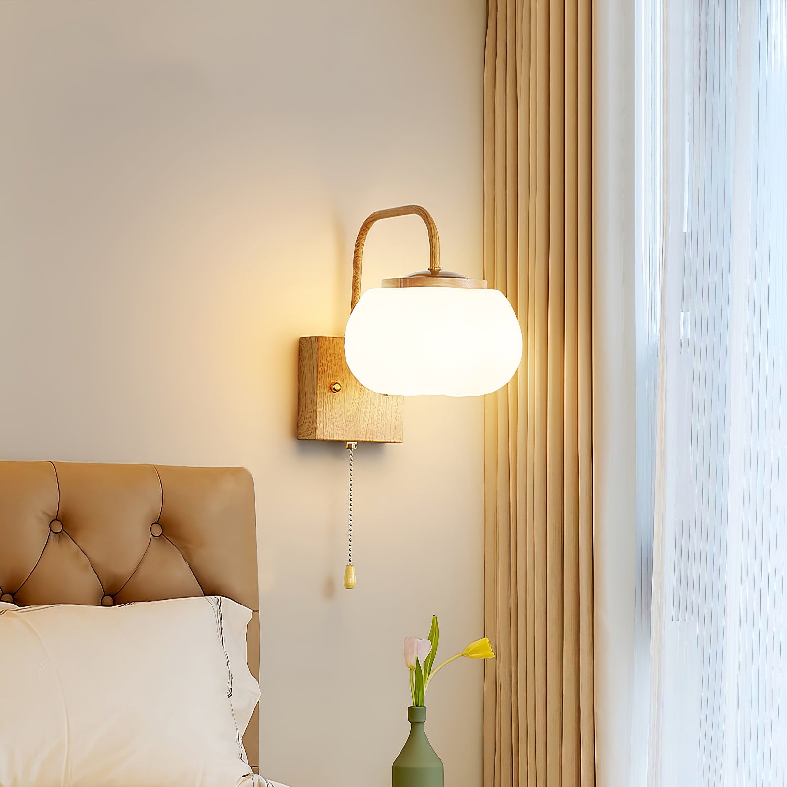 Kapok Flower Wall Lamp D419