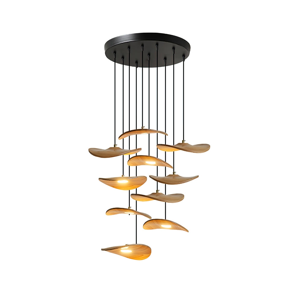 Twisora Wood Chandelier D191