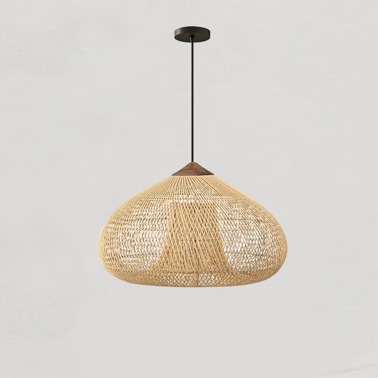 Harp Braided Rattan Pendant Lamp K1175