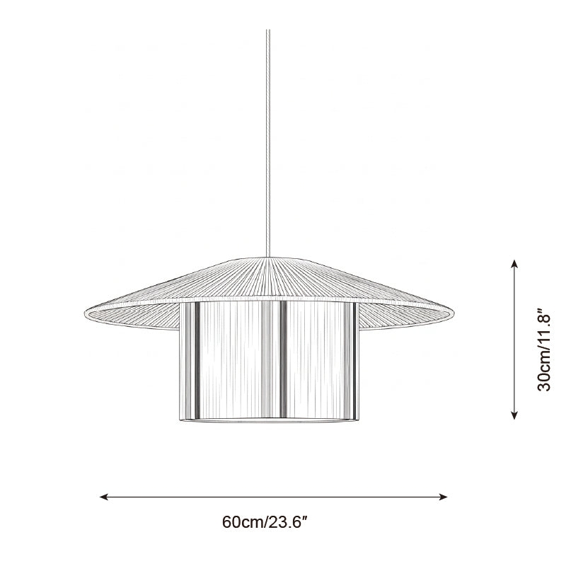 Literary Pendant Lamp D314