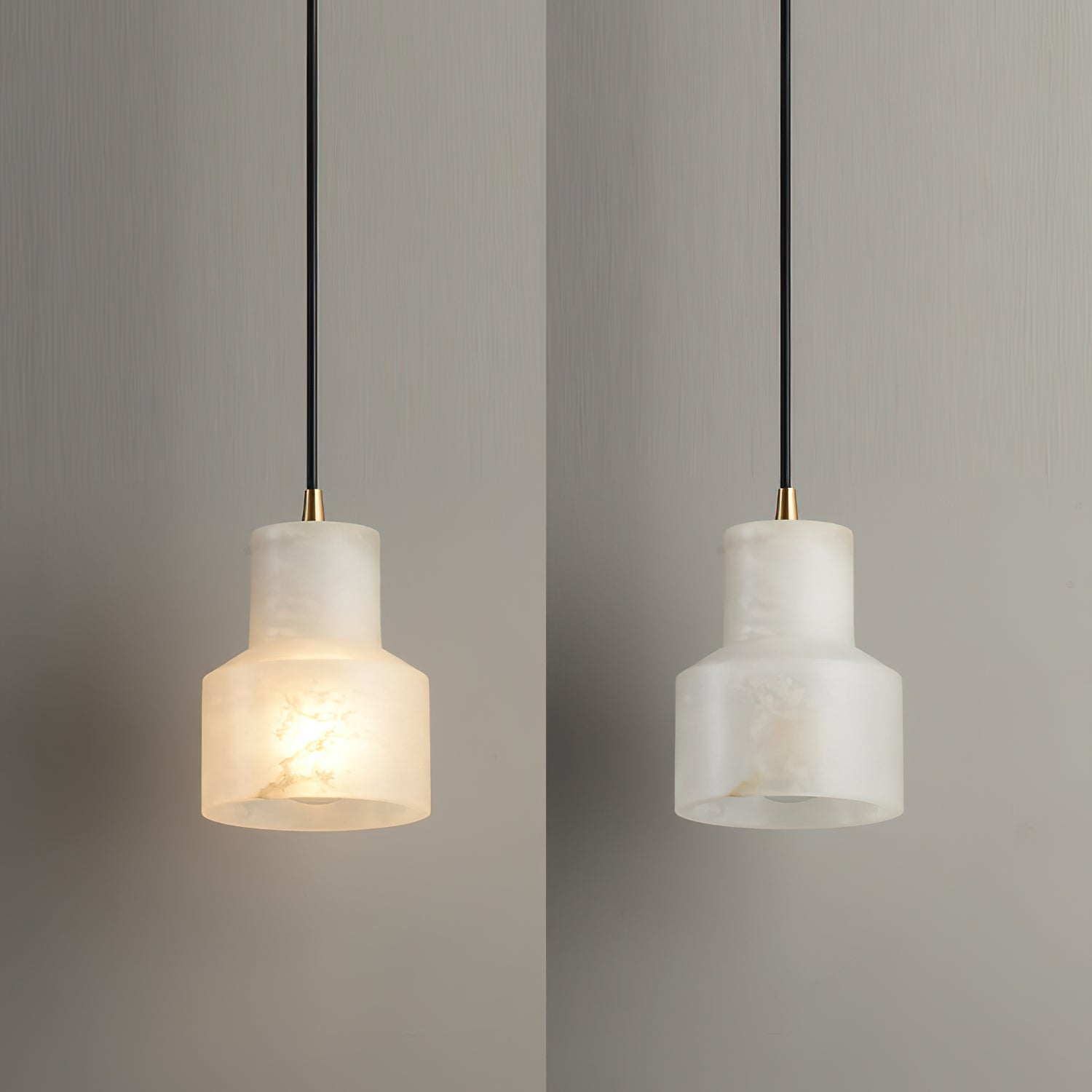 Millson Alabaster Pendnat Light D430