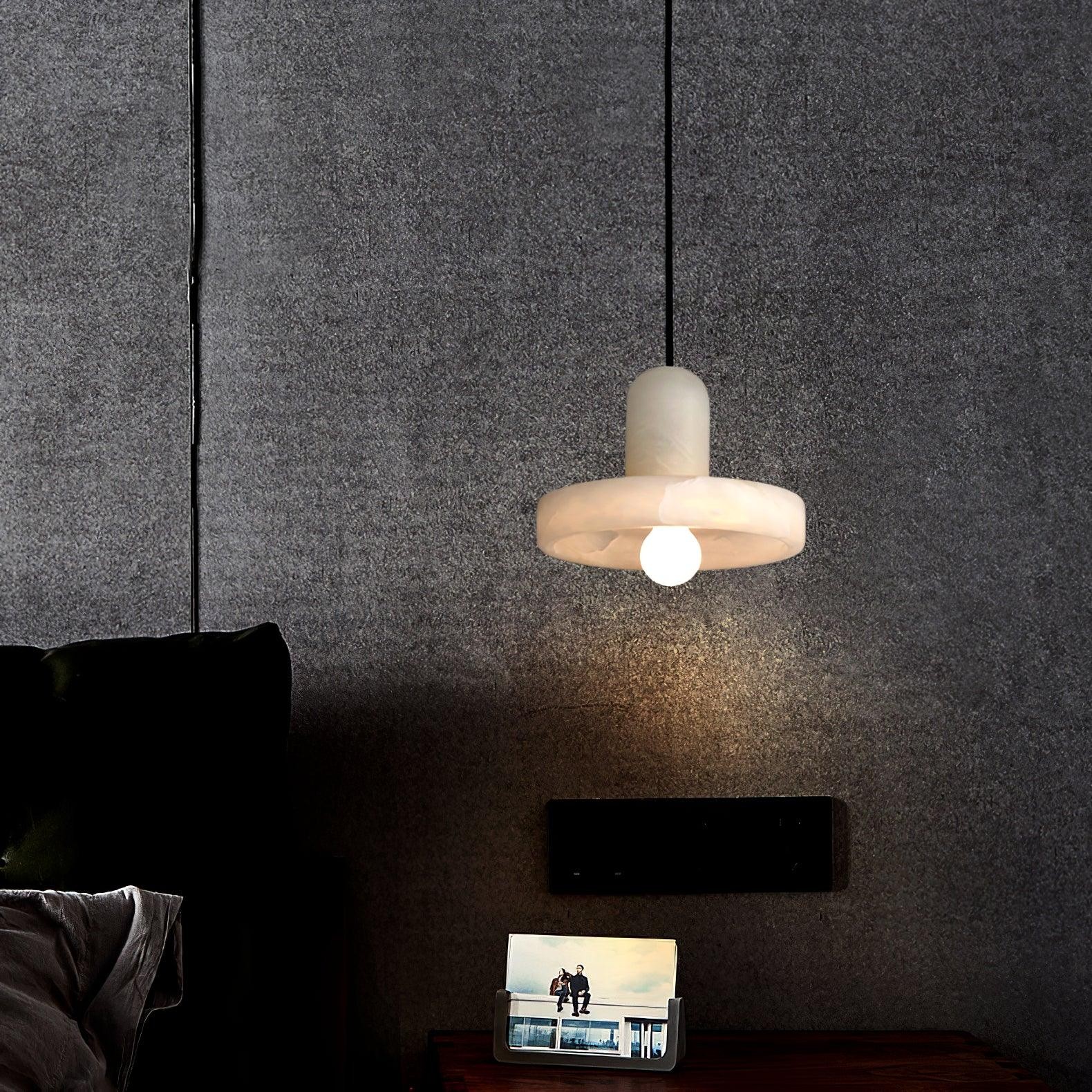 Elegant Creative White Alabaster Pendant Light K823