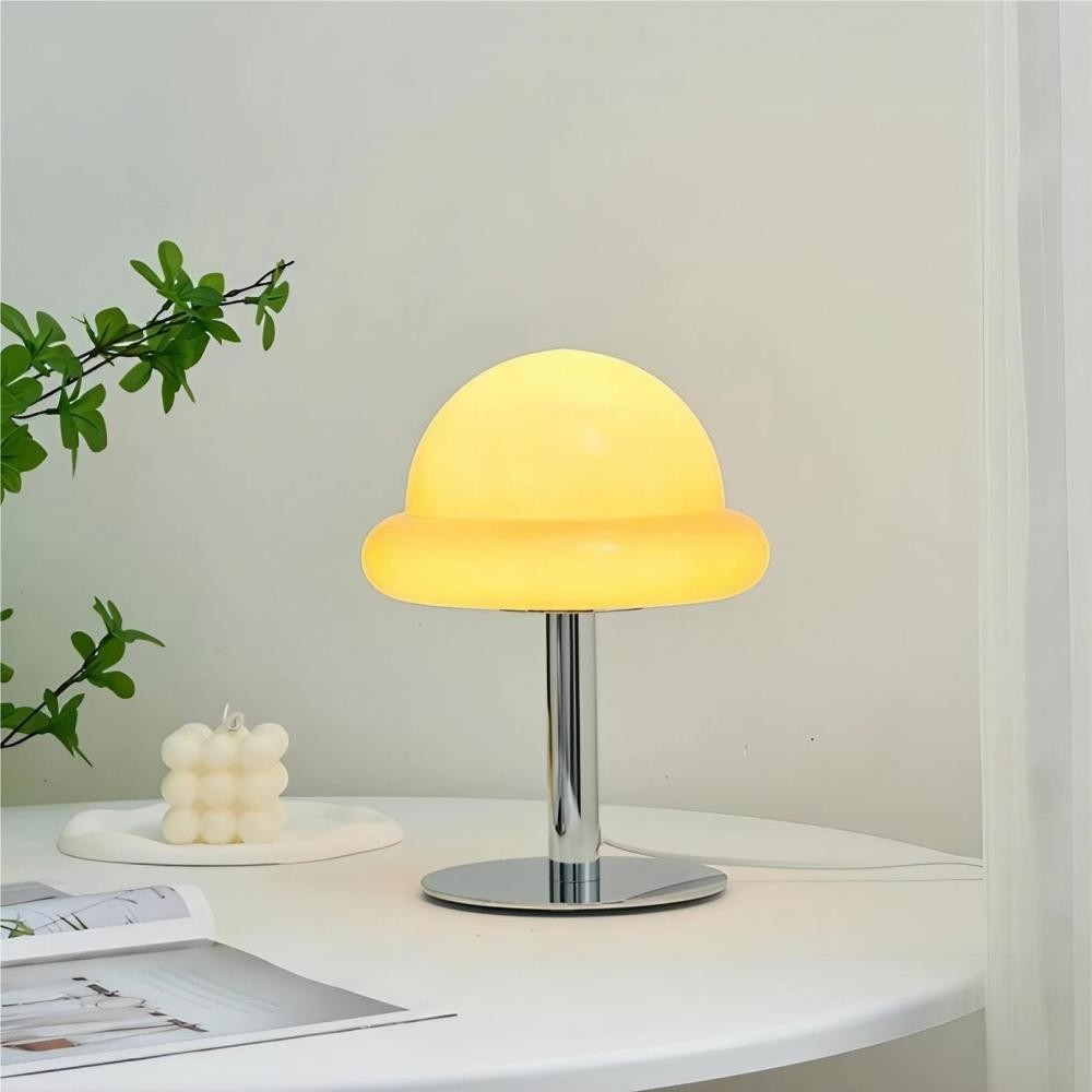 Morandi Bauhaus Mushroom Glass Table Lamp K28