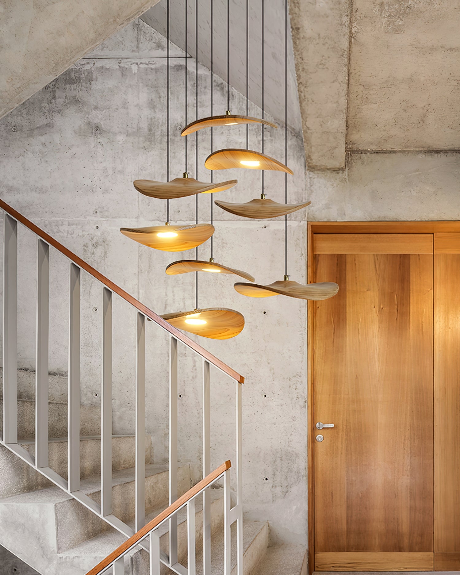 Twisora Wood Chandelier D191