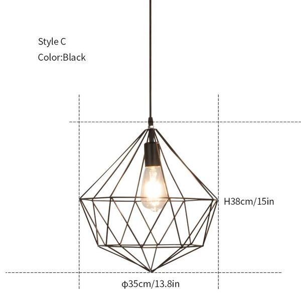 Diamond Hanging Light