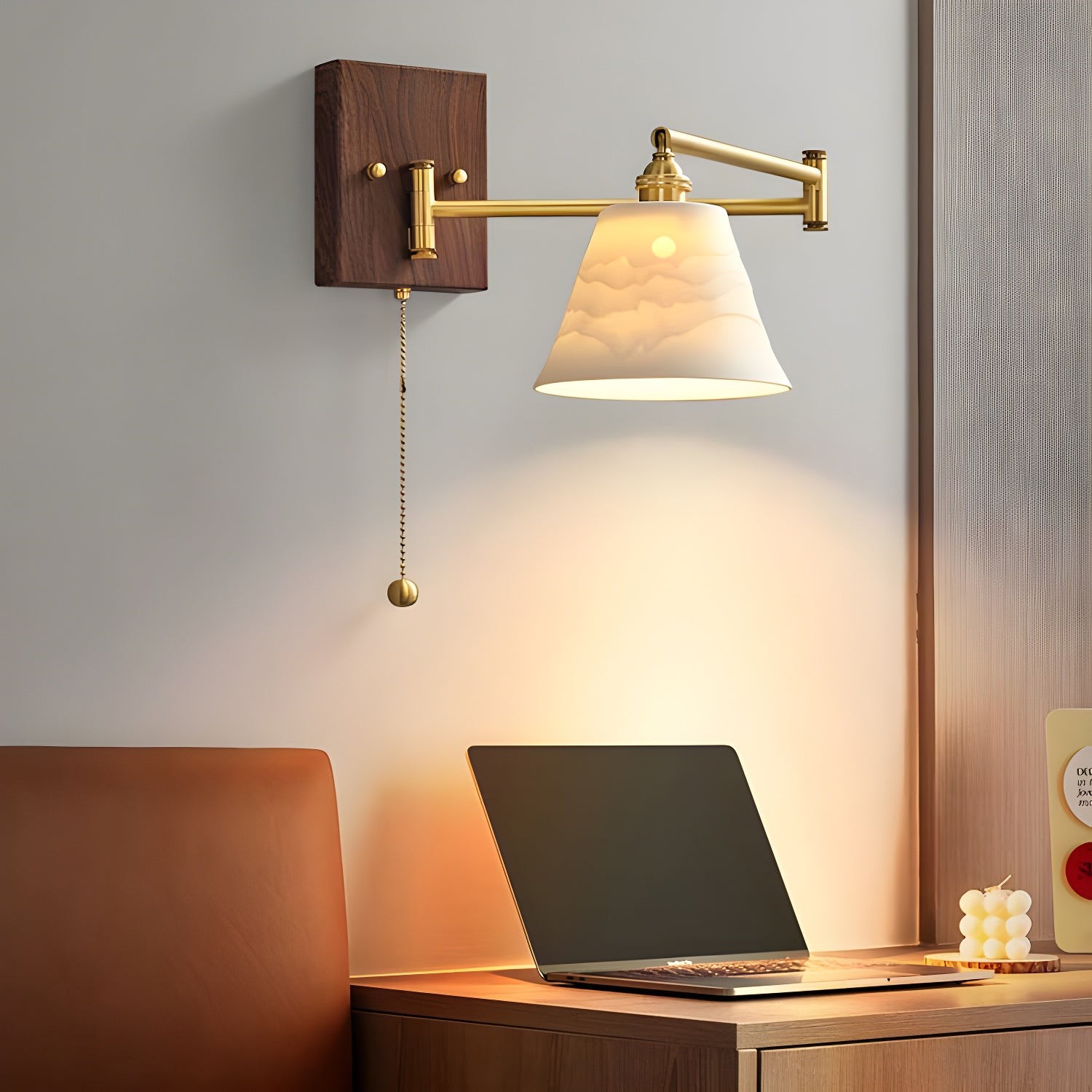 Ceramic Geometry Wall Lamp K312