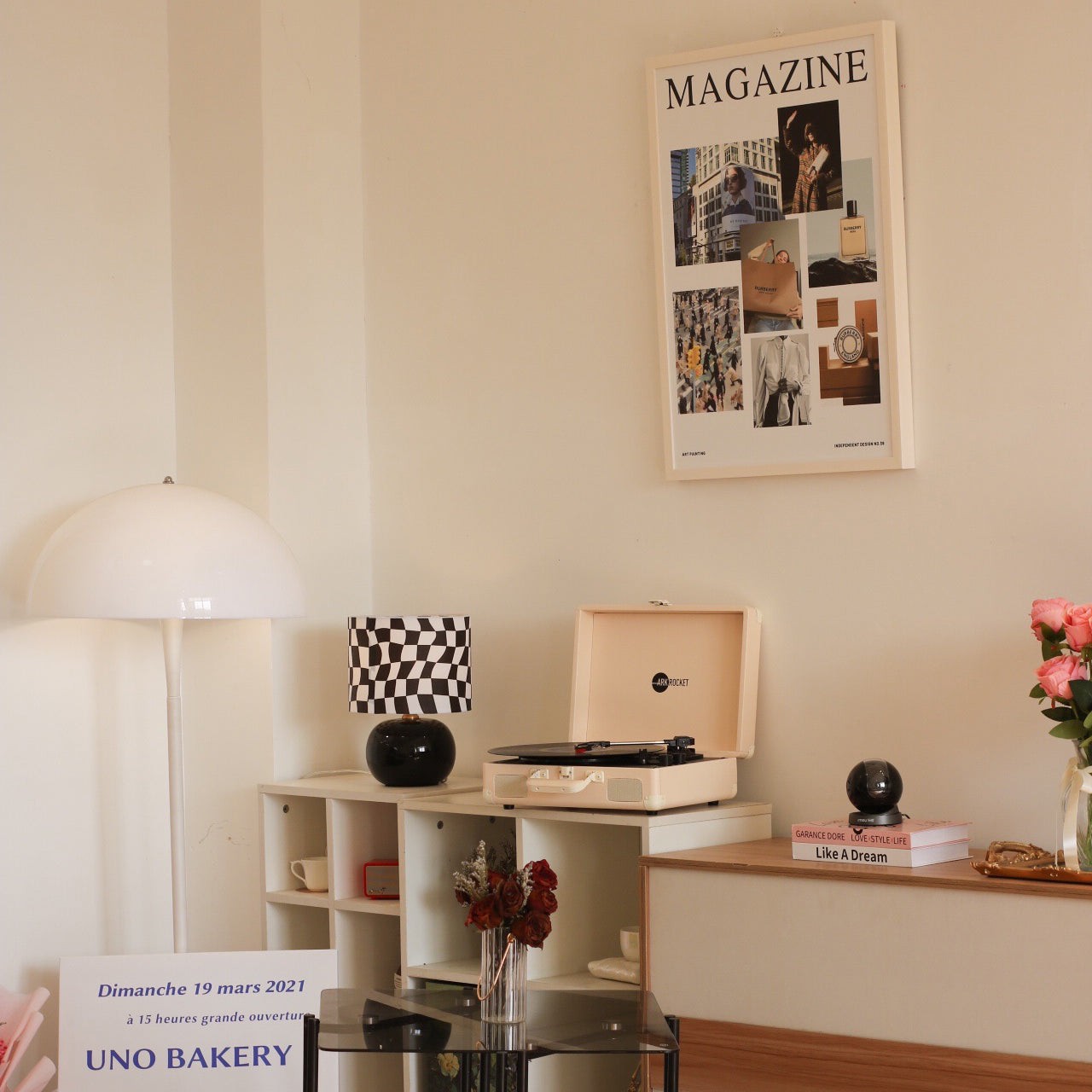 Checkerboard Table Lamp K992