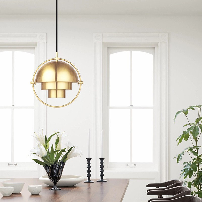 Modern Multi-lite Pendant Light - Versatile Lighting for Kitchen Islands