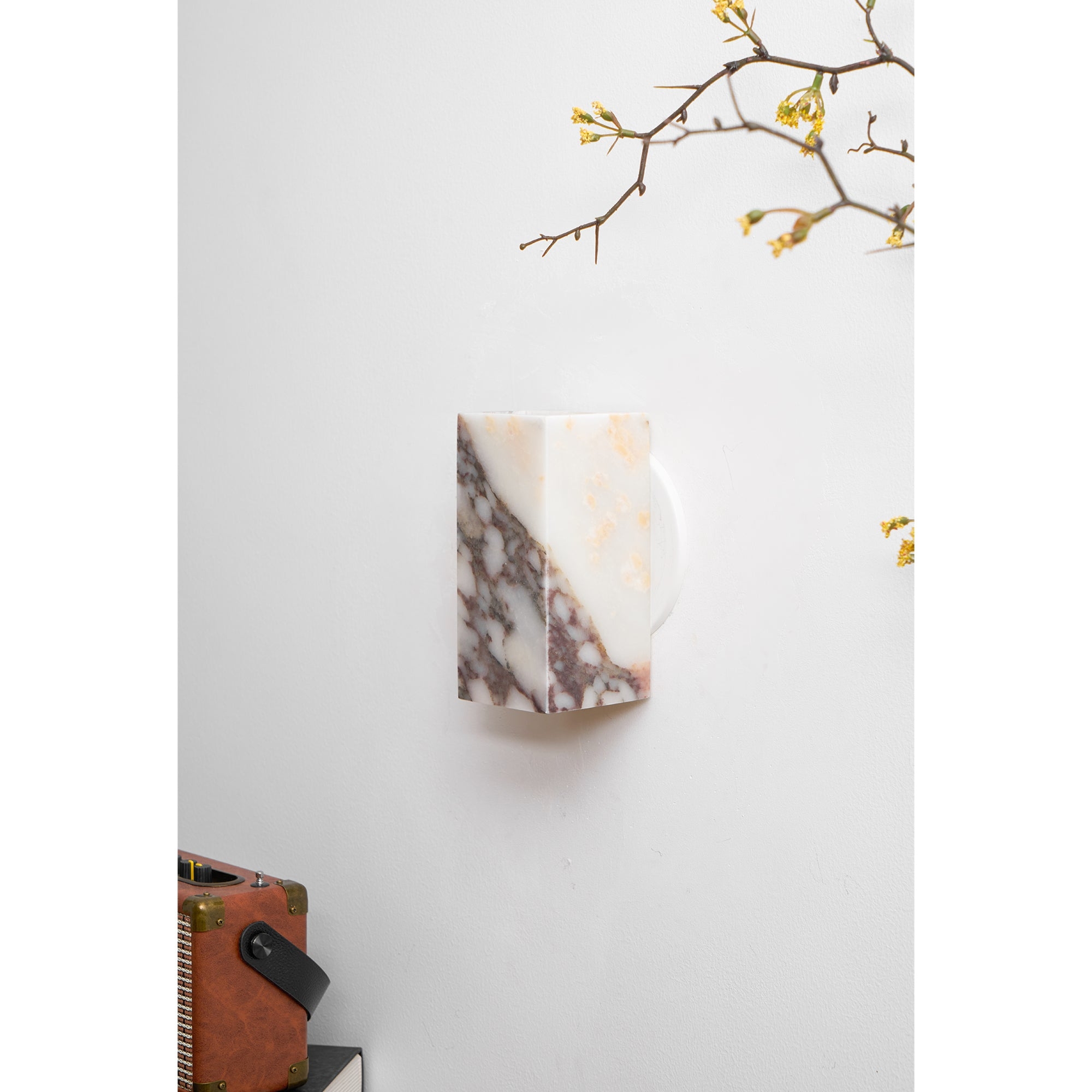 Square Marble Wall Lamp D625