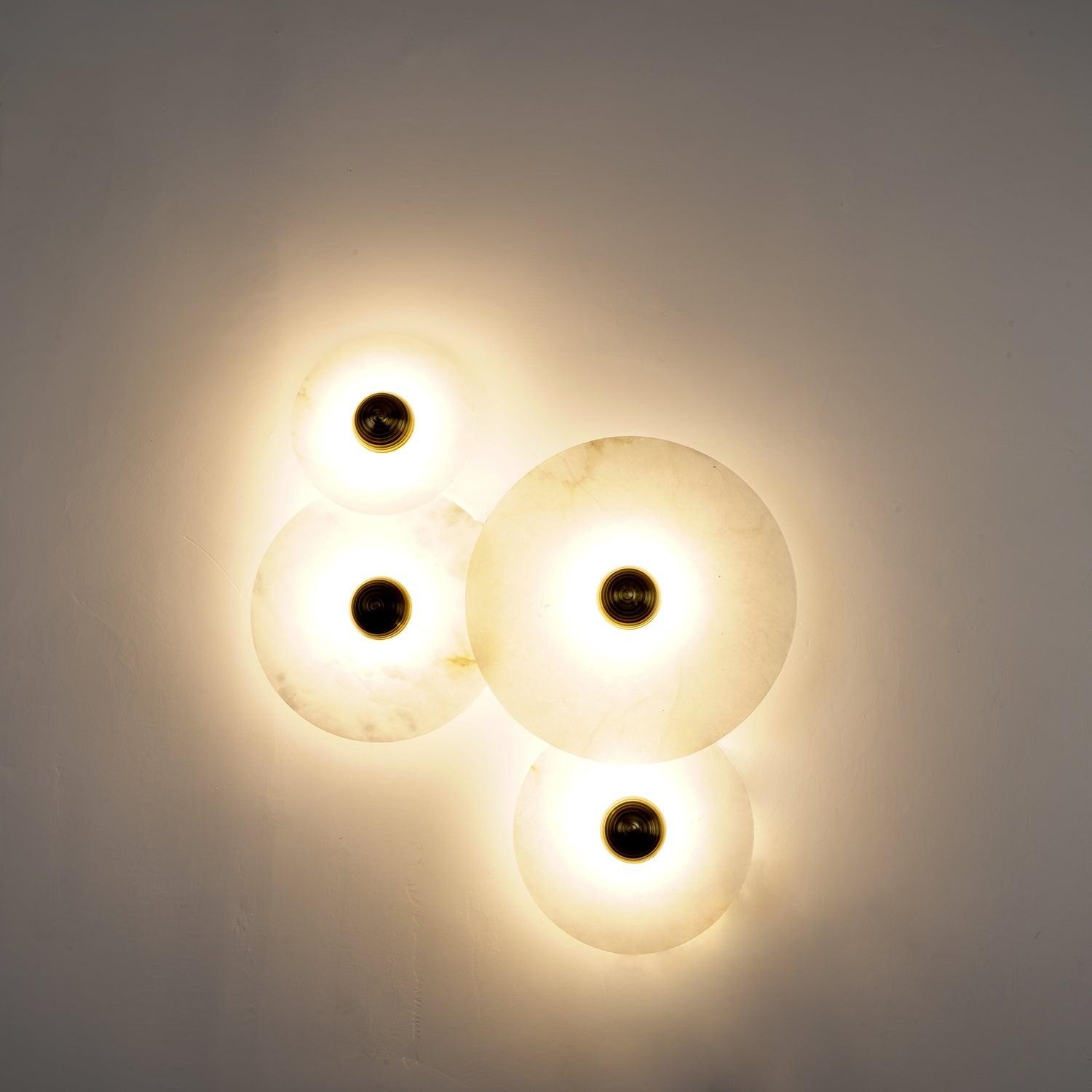 Creative Marble Round Wall Lamp K498