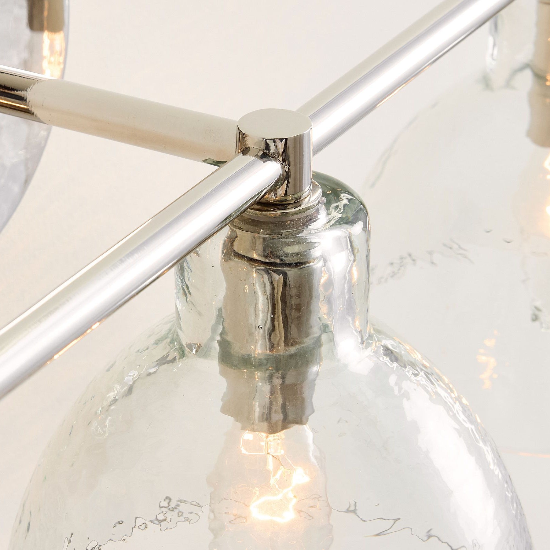 Glavira Recycled Glass Wall Sconce - Modern Brass Wall Lighting K1311