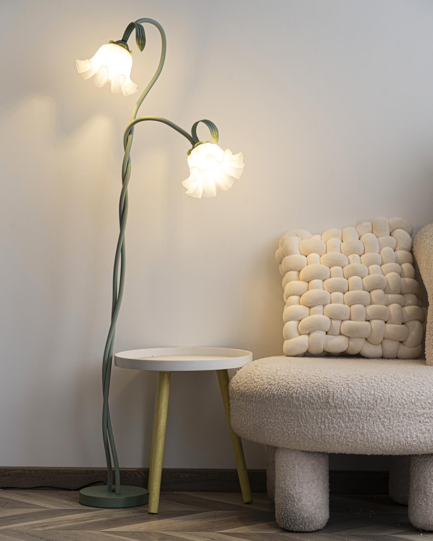 Creative Multi-Head Winding Flower Shape Floor Lamp K286