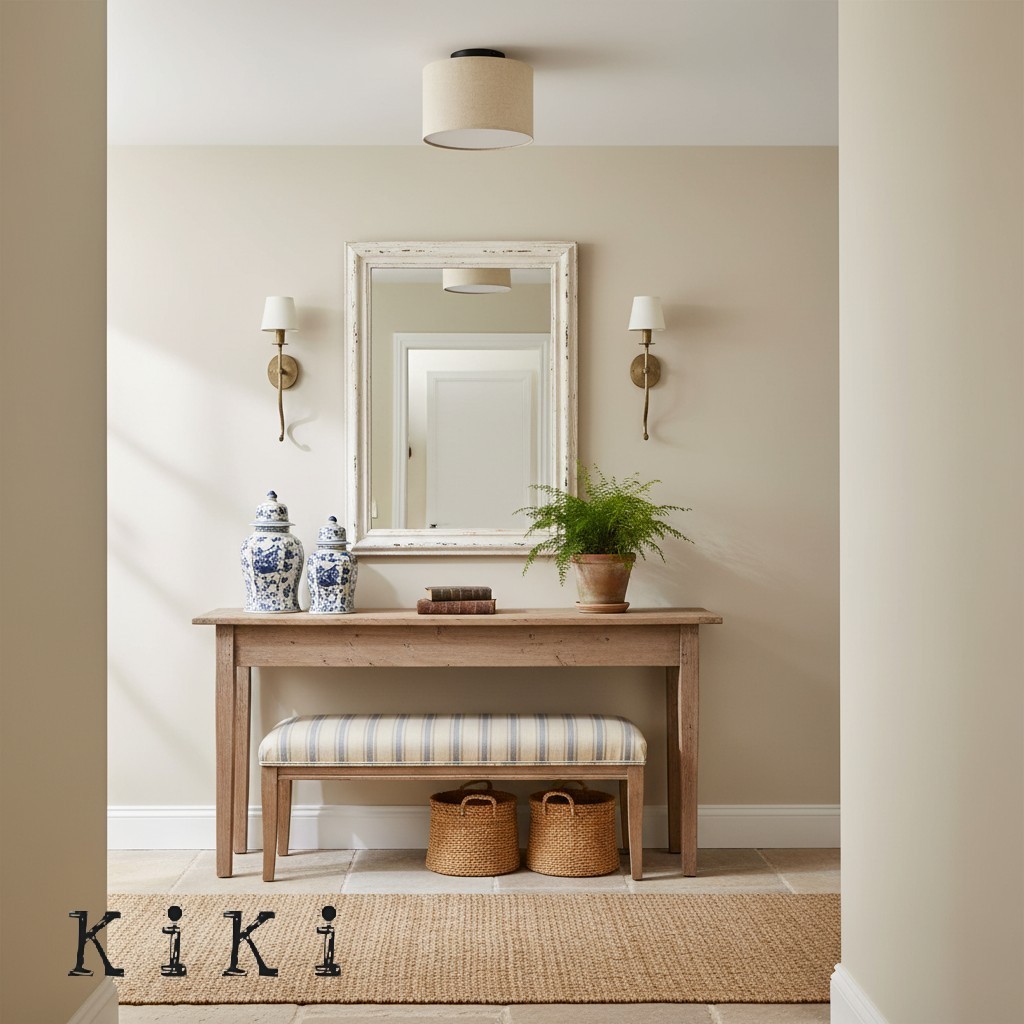 Jelvane Modern Fabric Shade Flushmount – Elegant Drum Ceiling Light for Any Room K1148