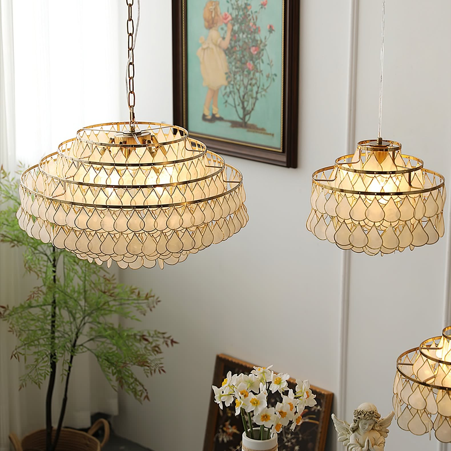 Vivant Shell Pendant Lamp K1094