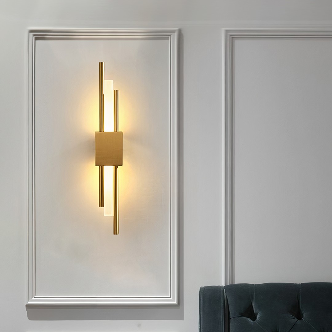 Post Modern Minimalist Light Luxury Grille Wall Lamp K409