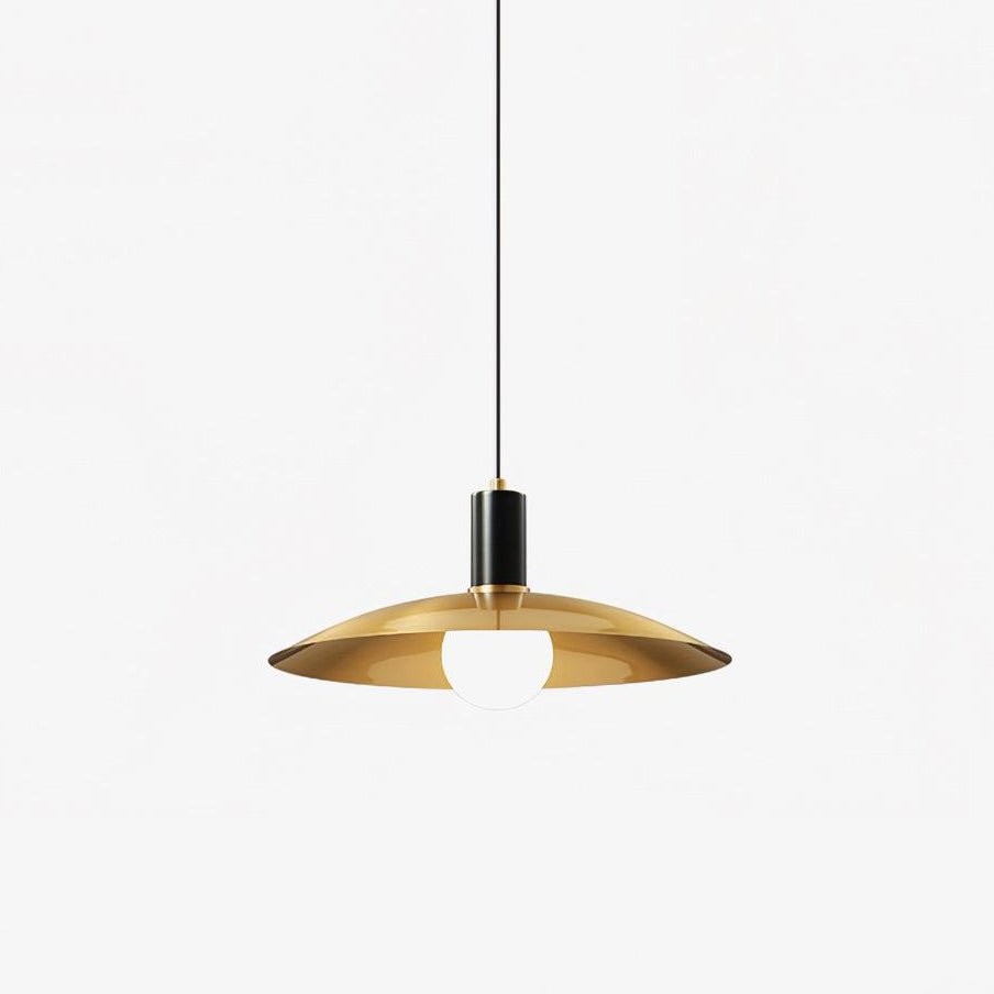 Brass Flared Pendant Lamp K275