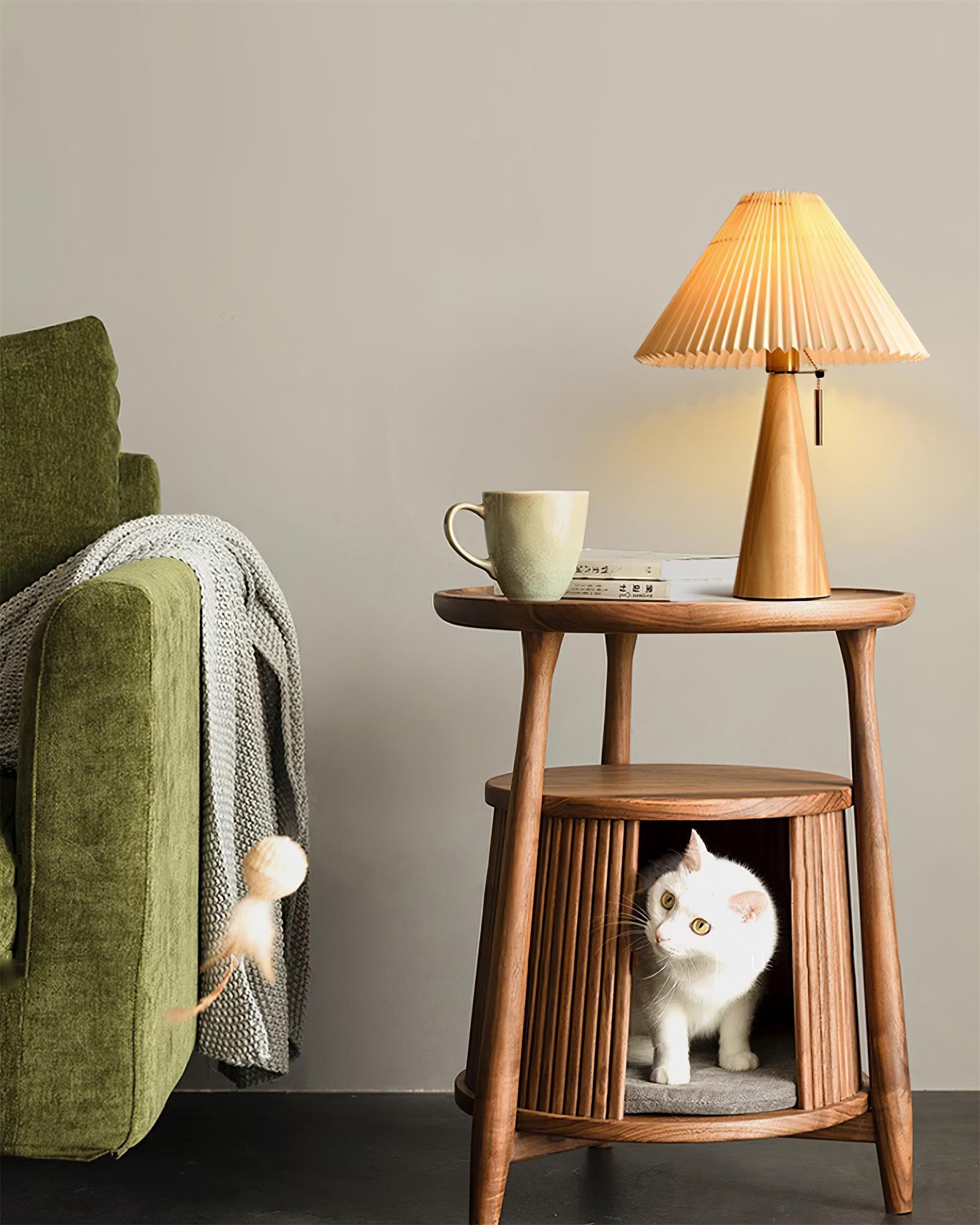 Fashion Vintage Wood Table Lamp K424