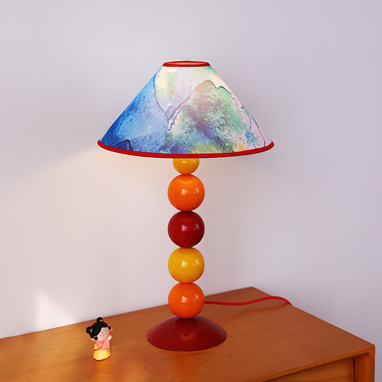 Retro Coloful Stacking Ball Table Lamp K680