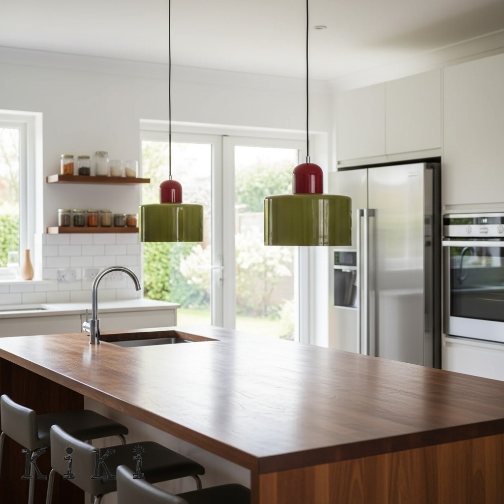 Morandi Cylinder Glass Pendant Light K30