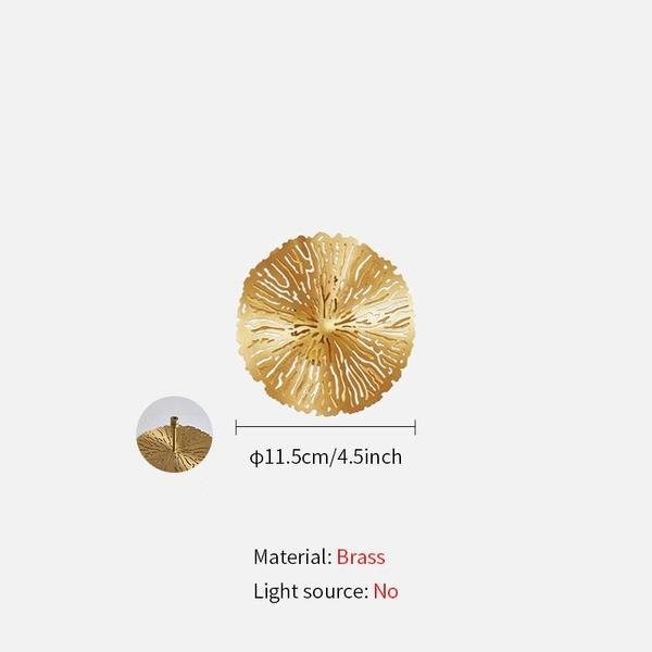 Lotus Leaf Wall Sconce