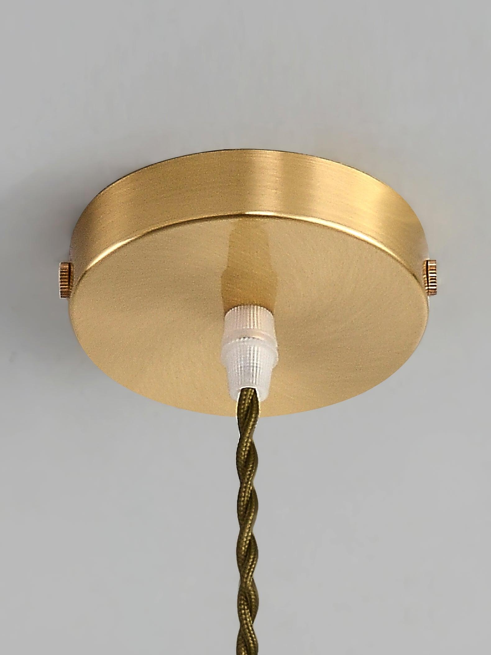 Flower Petal Glass Pendant Light K387
