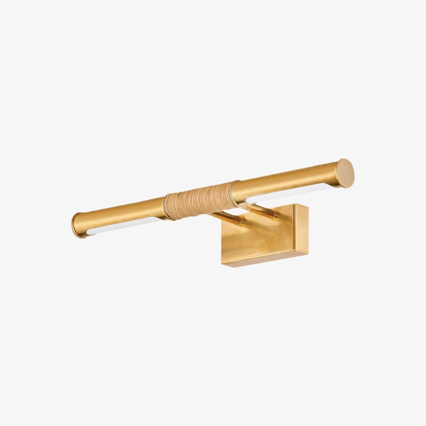 Aurix Picture Light - Slim Wrapped‑Center Bar Design Metal Finish Wall Lamp for Gallery & Hallway K2179