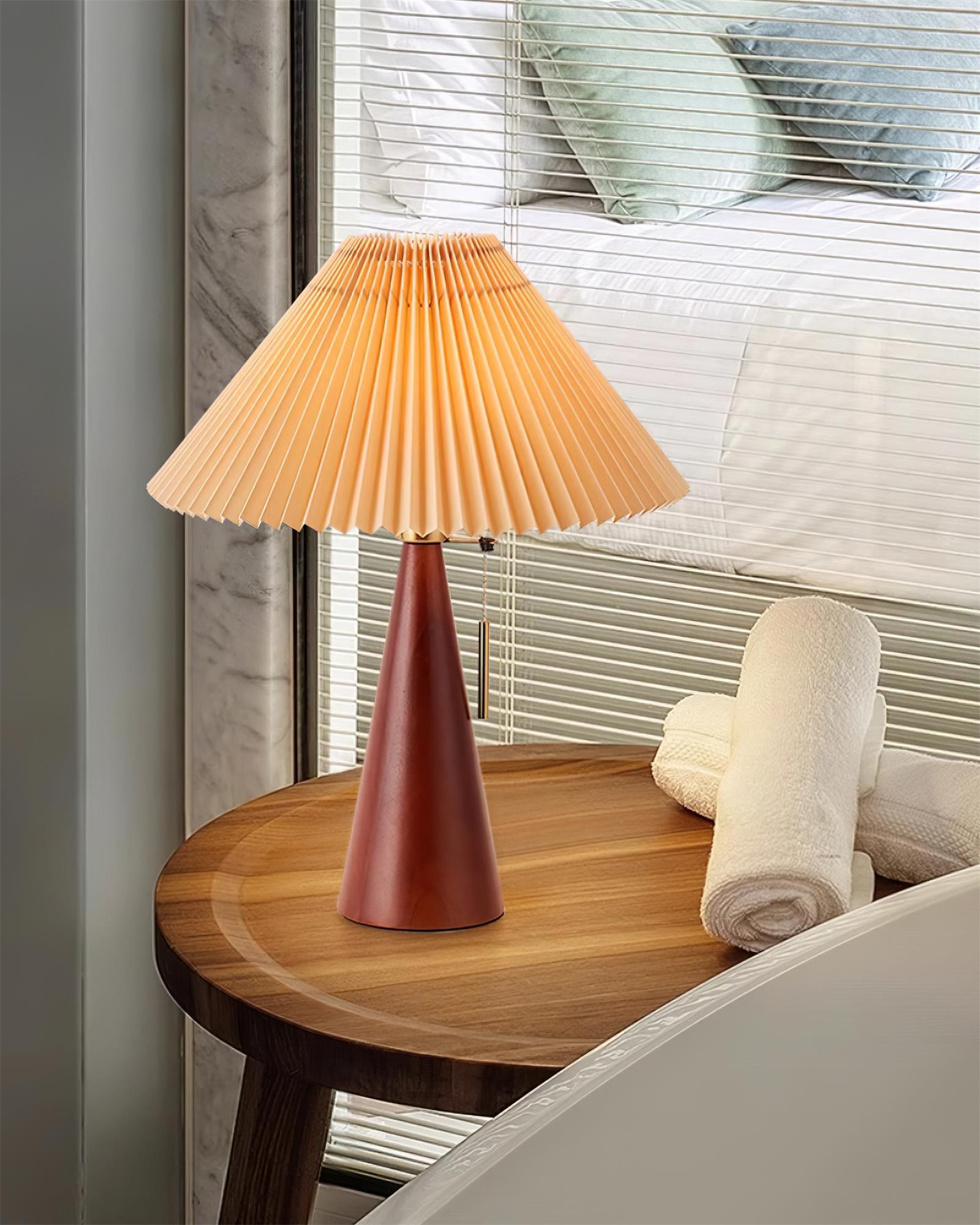 Fashion Vintage Wood Table Lamp K424