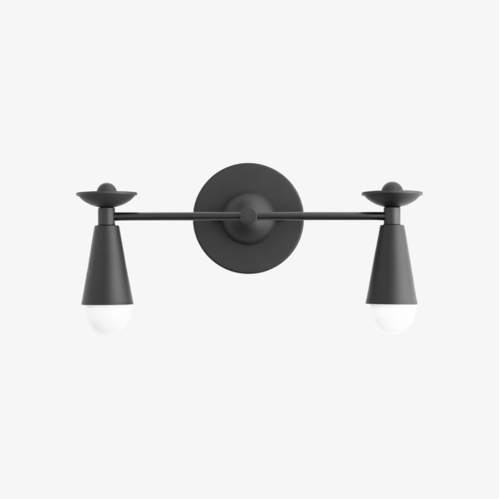 Pyralis Cone Modern Art Deco Lighting - Vintage Style Vanity Sconce Light K1462