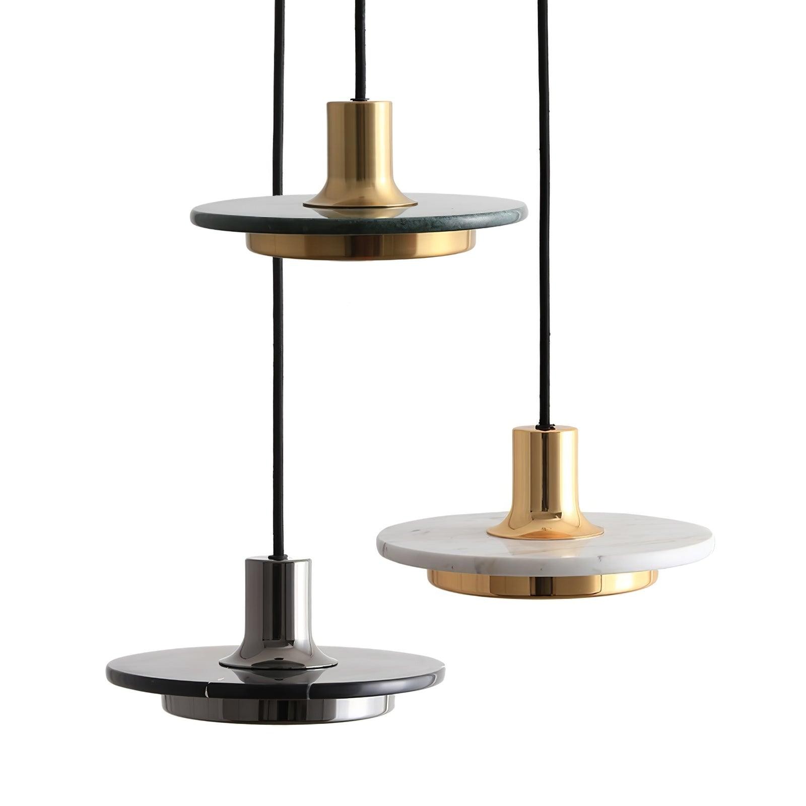 Double Circle Pendant Light K357