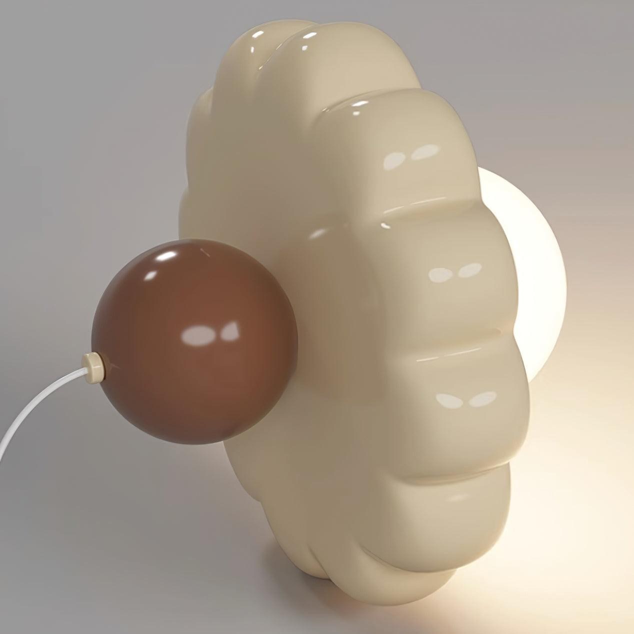 Cream Style Long Line Pumpkin Texture Pendant Lamp K307