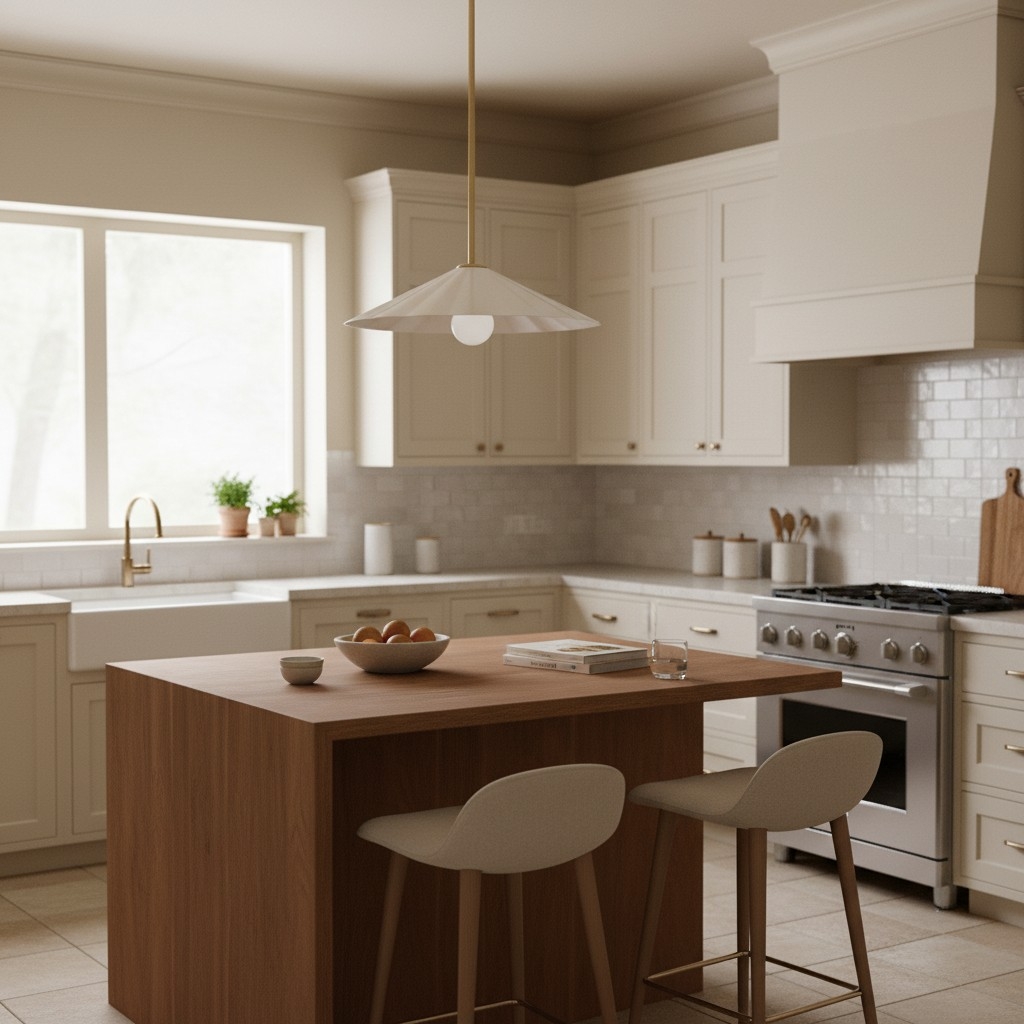 Mivie Adjustable Height Pendant Light - Modern Rippled Glass Design for Dining Areas and Kitchens K2336