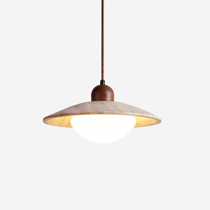 Wood Retro Wabi-Sabi Style Pendant Lamp K279