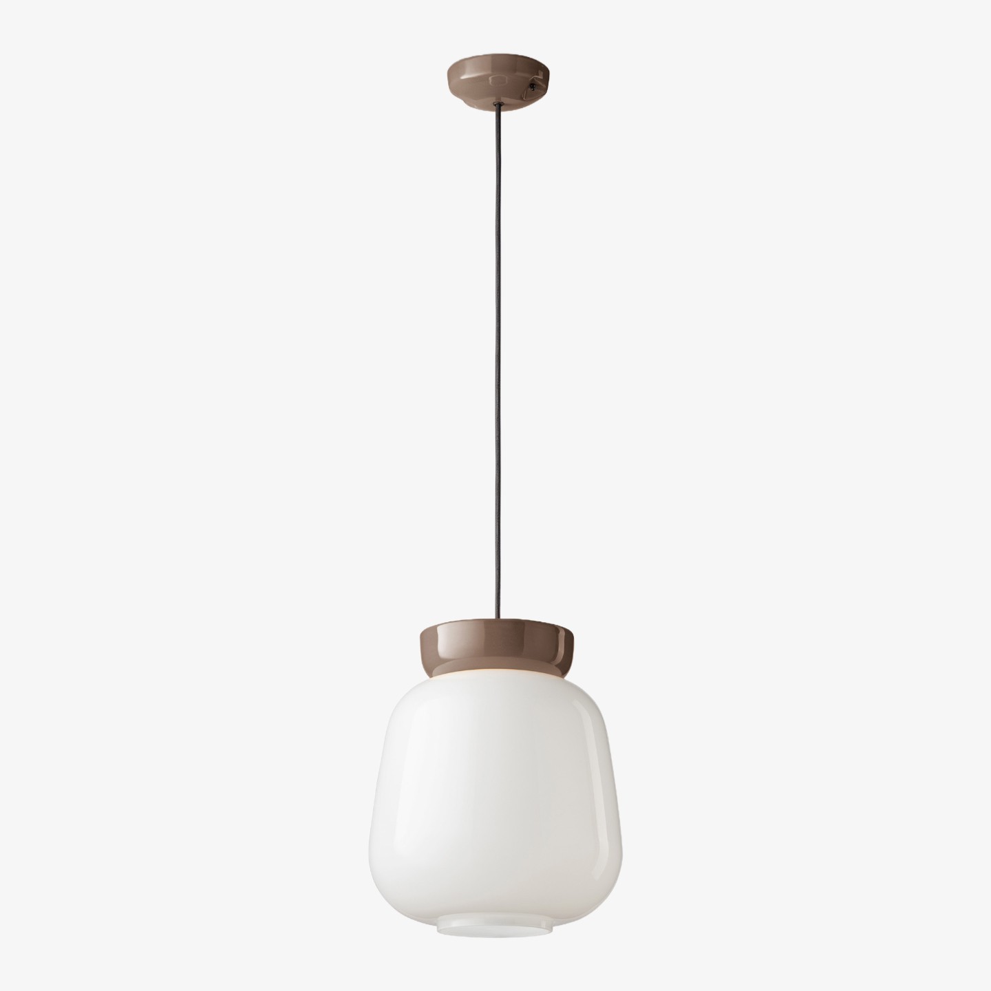 Fiesta Colour-Pop Ceramic Bowl Pendant Light – Bold Two-Tone Bowl Pendant For Dining Room K1136
