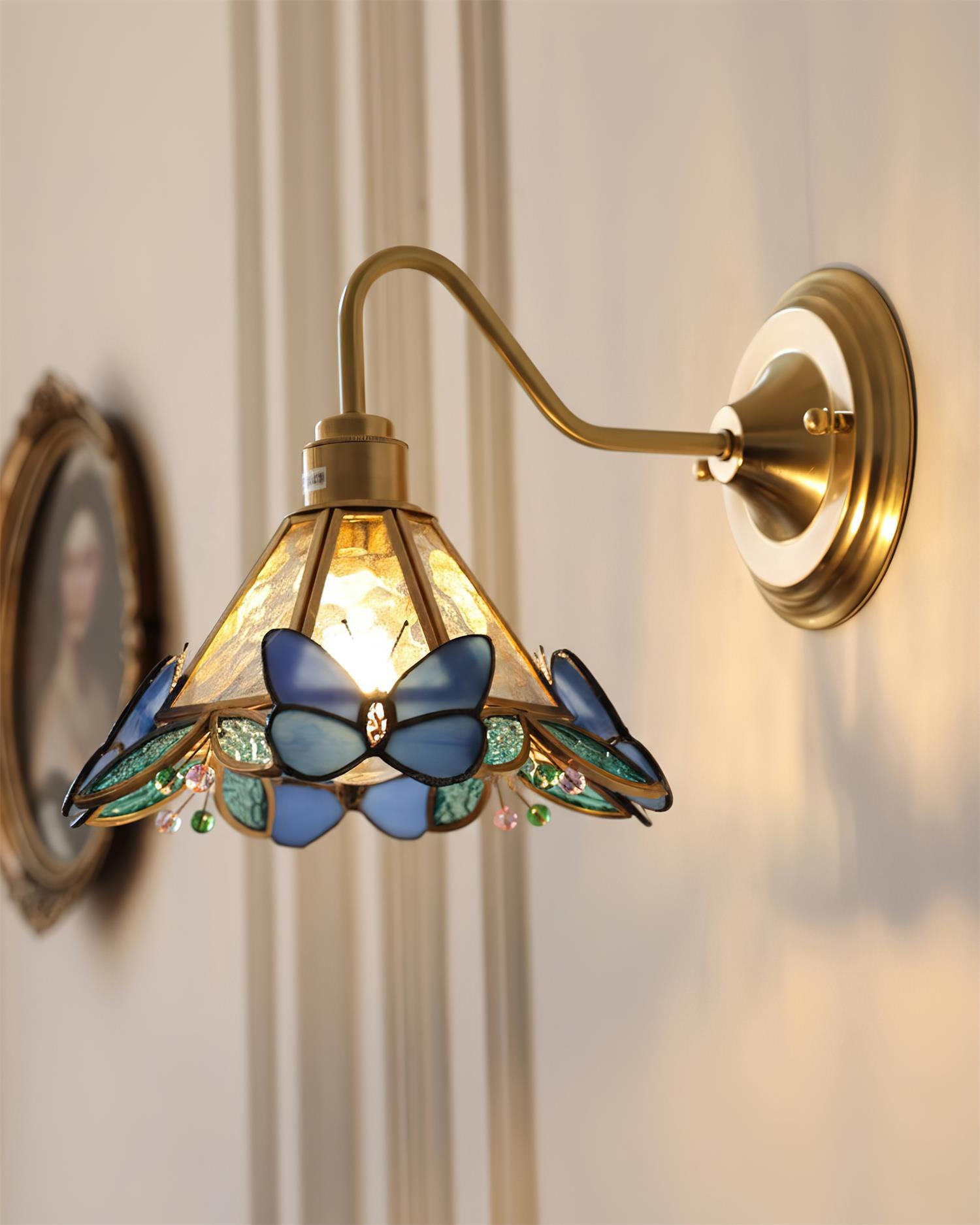 Butterfly Jewel Wall Lamp D240