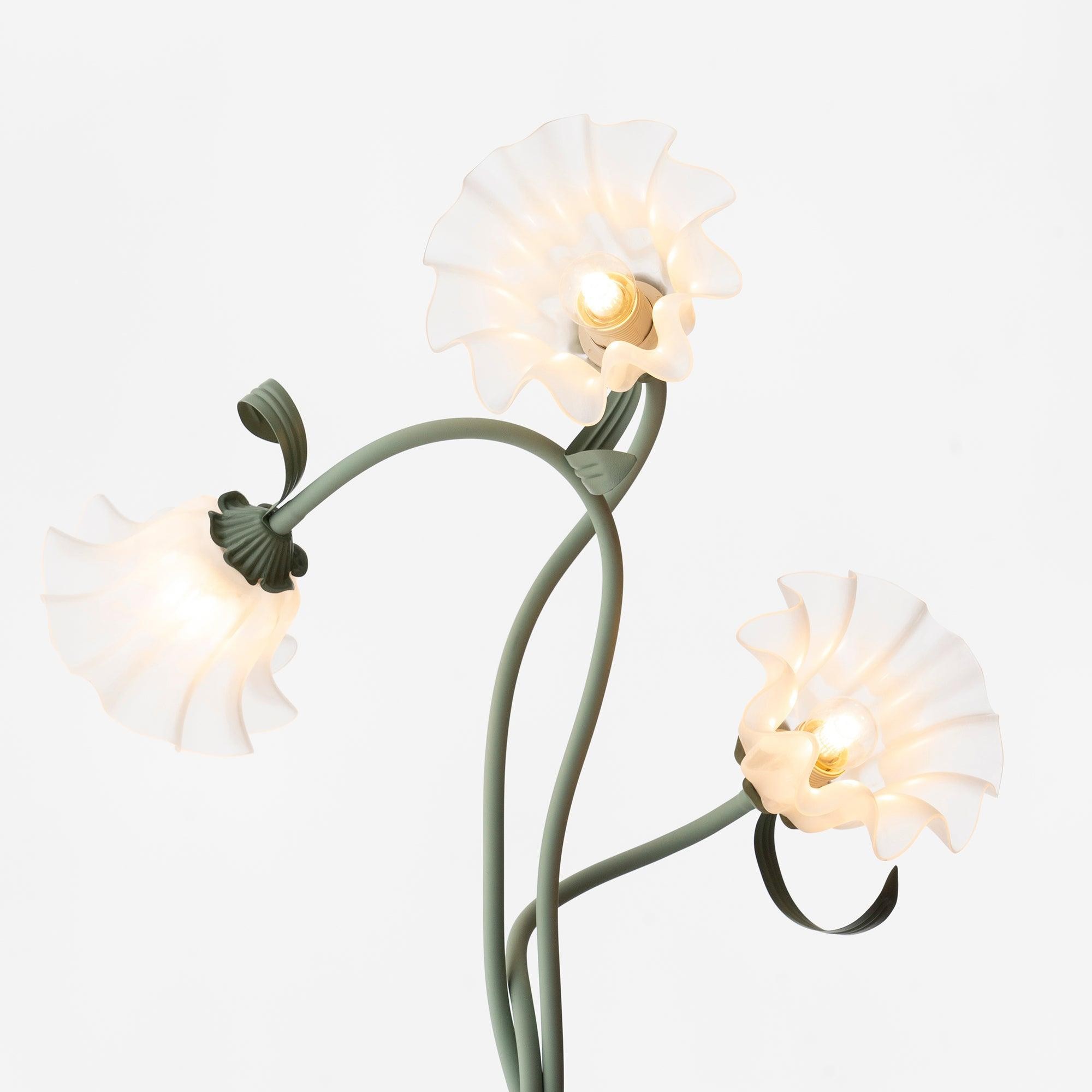Creative Multi-Head Winding Flower Shape Floor Lamp K286