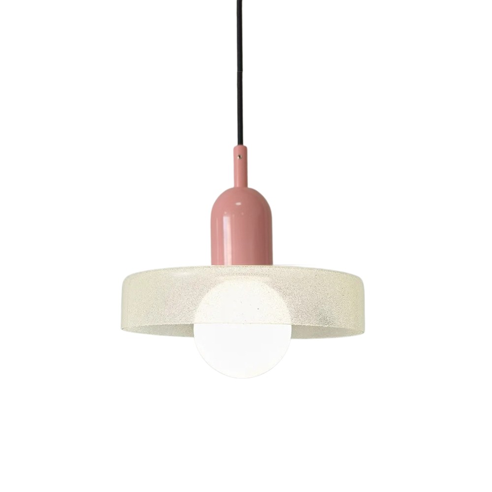 Nordic Crystal Glass Disc Orb Pendant Light For Kitchen Island K930