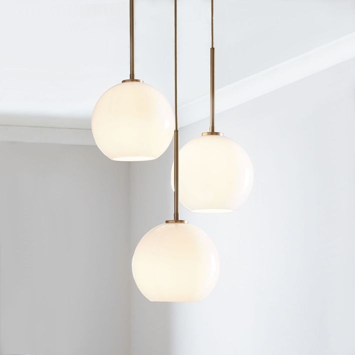 Selvion Minimalist Crystal Chandelier - Handcrafted Glass Sculptural Lighting Fixture K1220