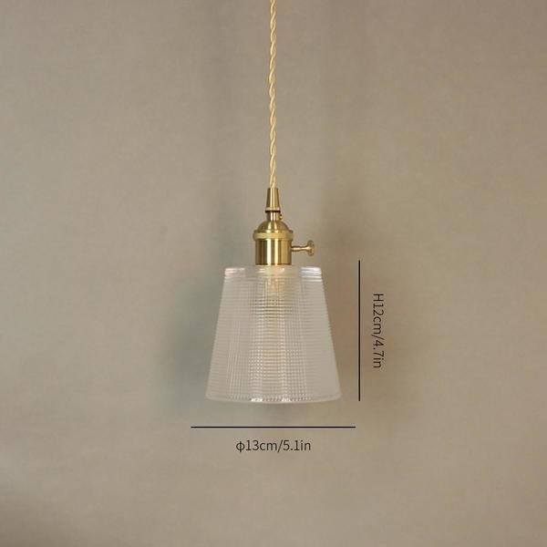 Clear glass pendant lights series