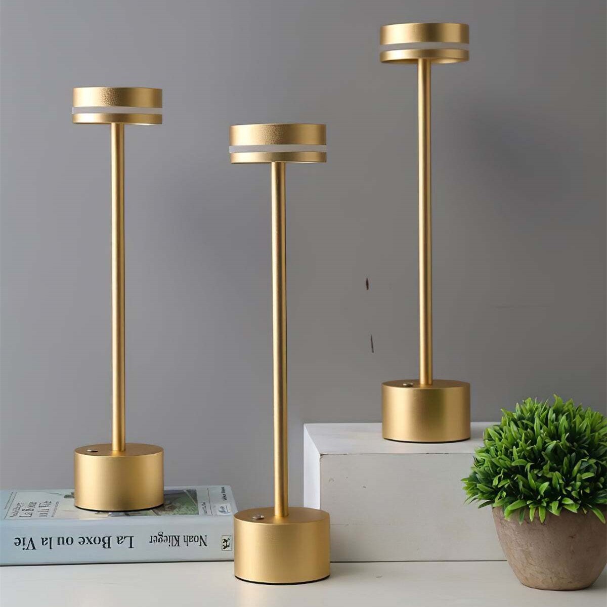 Frisbee Portable Touch Cordless LED Desk Lamp K63