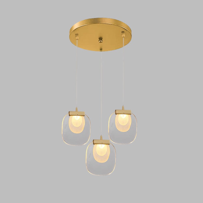 Glass Ripples Pendant Lamp K408
