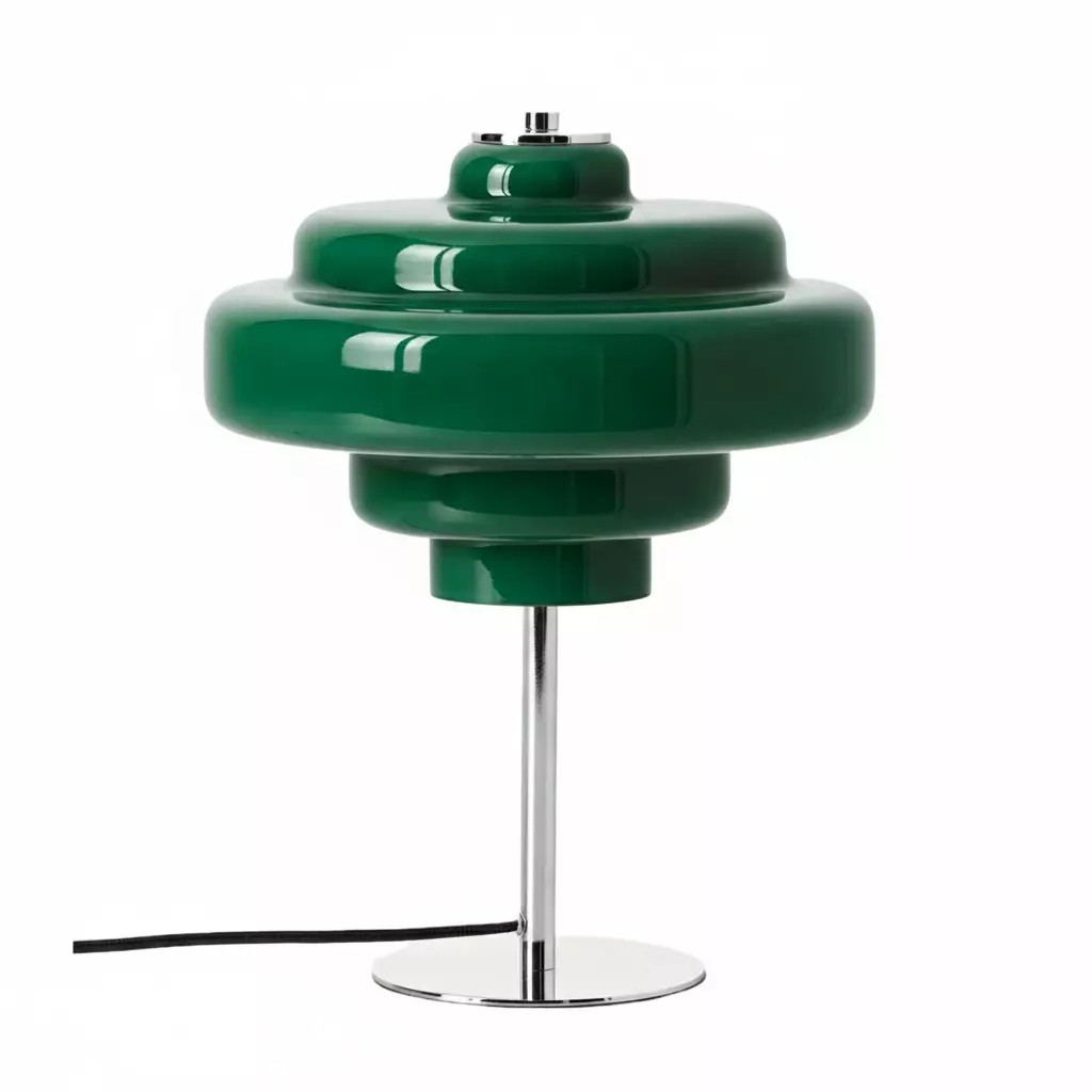 Koloro Sculptural Glass Table Lamp – Modern Minimalist Accent for Living Room or Bedroom K1121