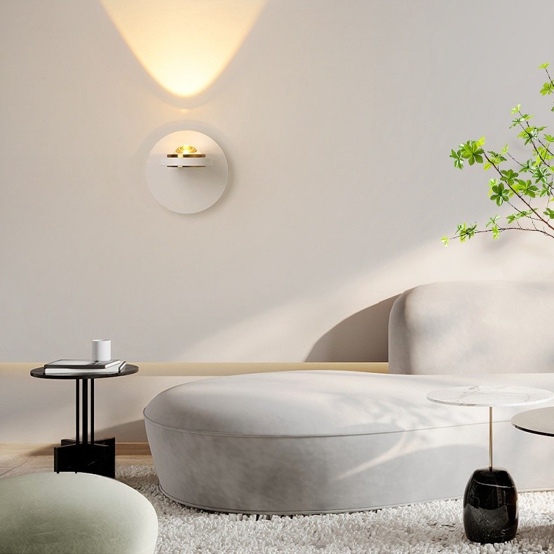 Modern Metal Rotatable Bedside LED Wall Lamp K183