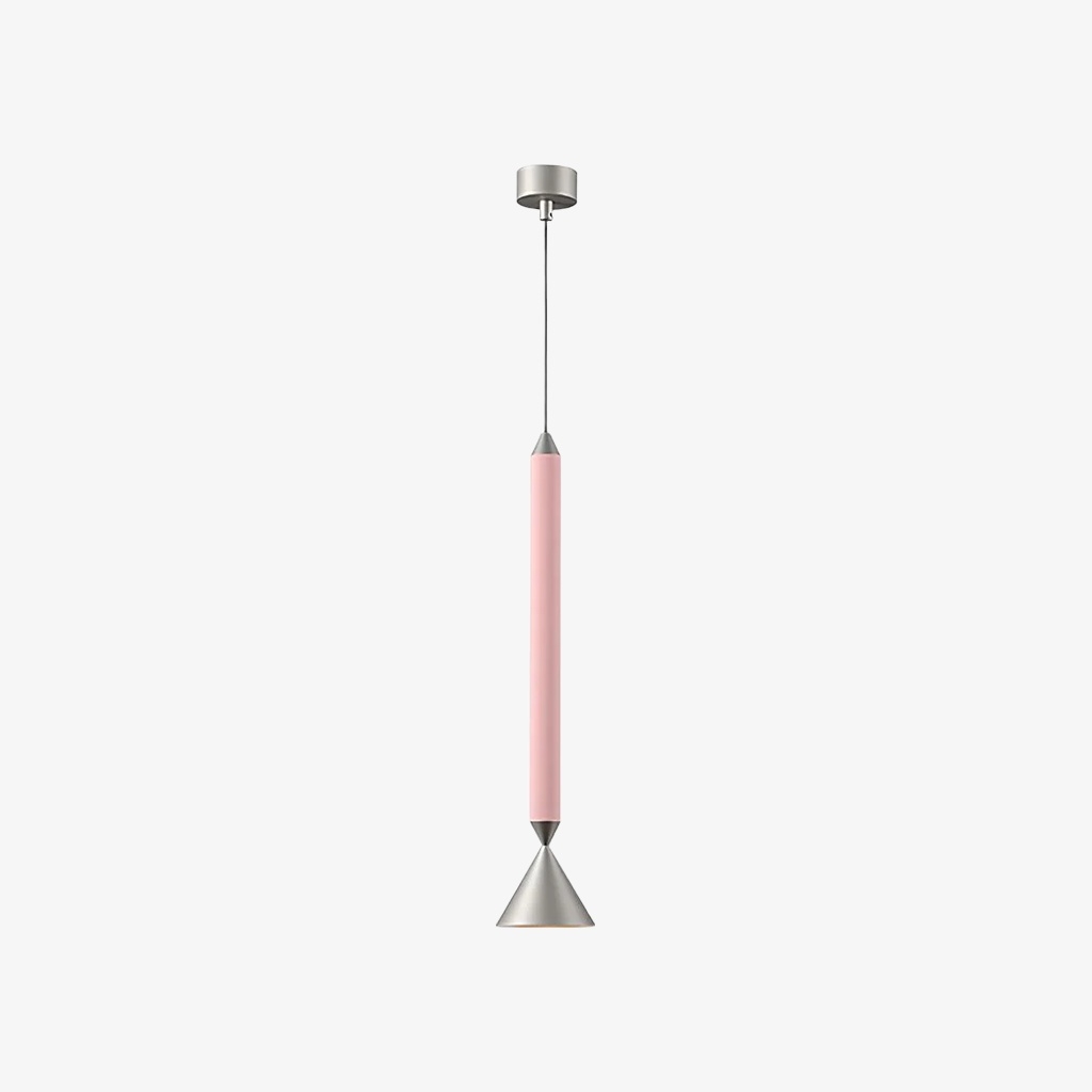 Vertara Minimal Cone Pendant Light - Sleek Architectural Hanging Lamp for Dining and Kitchen K2379