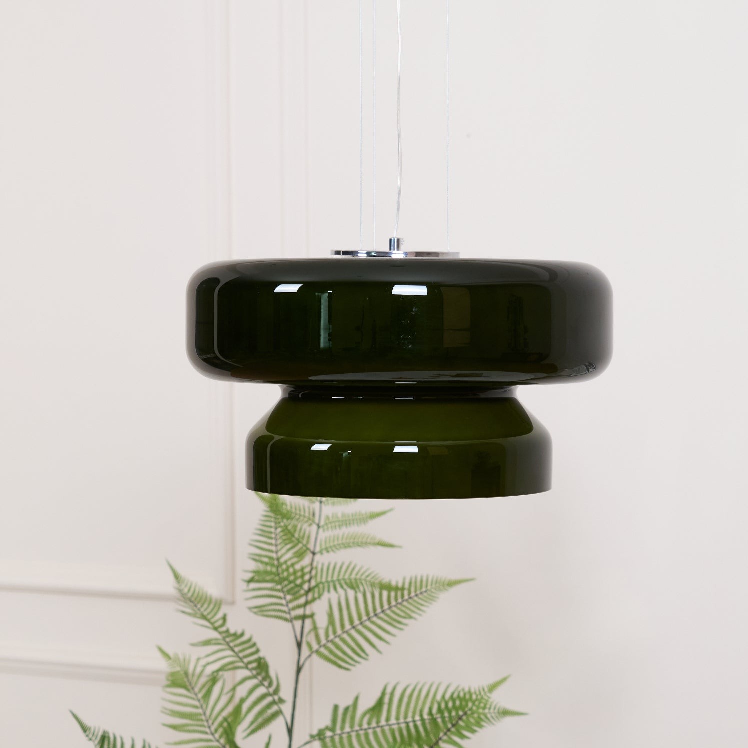 Bohemian Style Minimalist Glass Pendant Lamp K266
