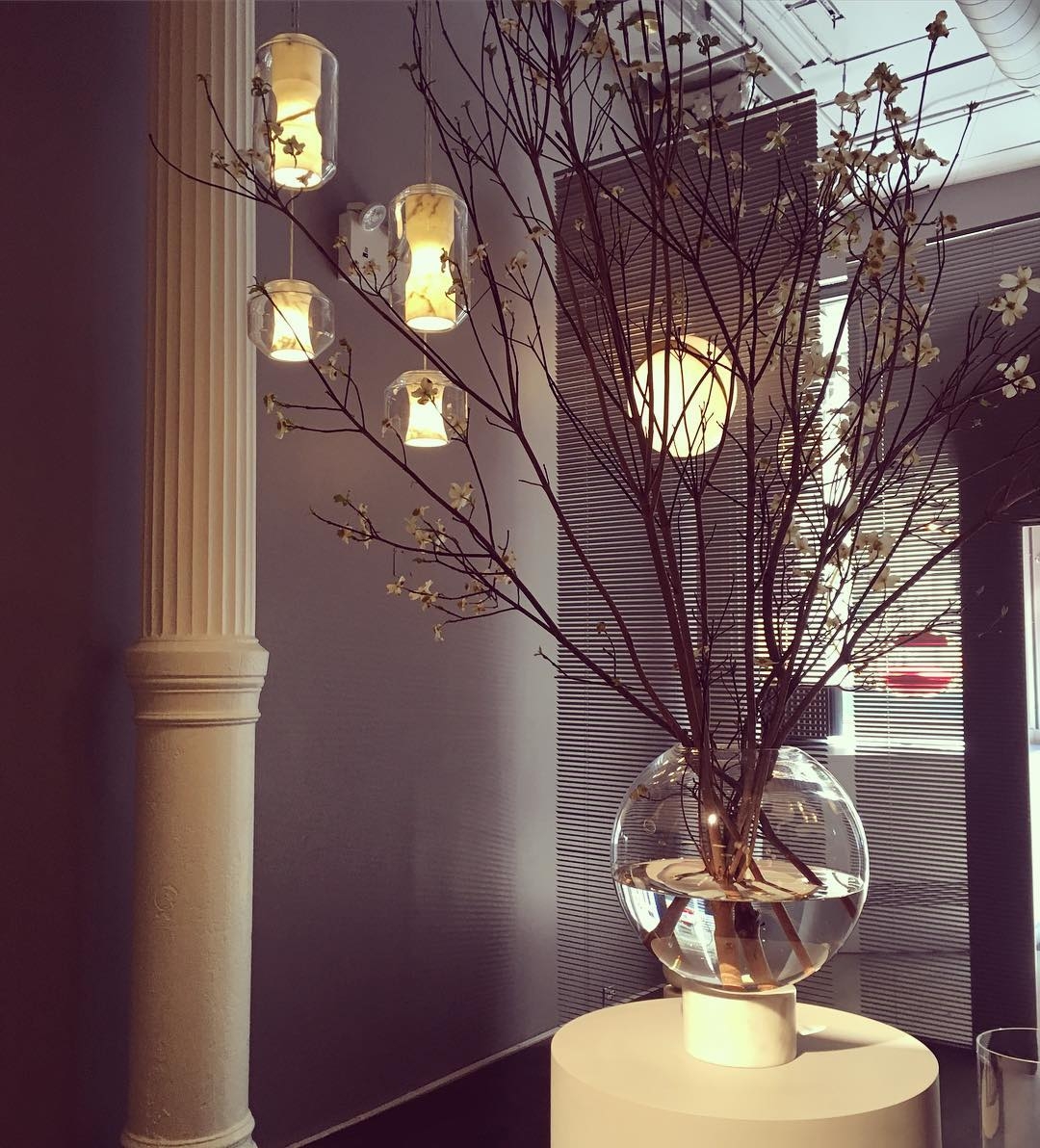Glass Alabaster Pendant Lamp D444