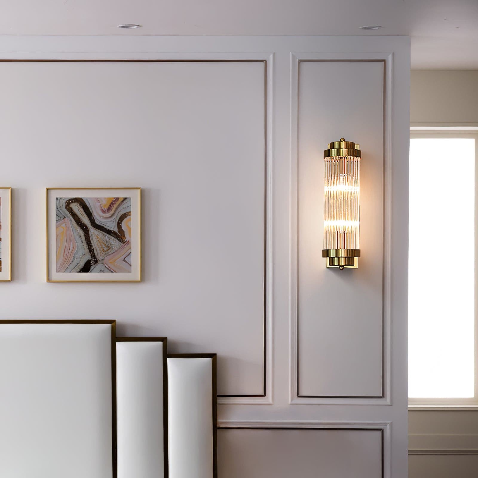 Pillar Offset Wall Lamp K1580
